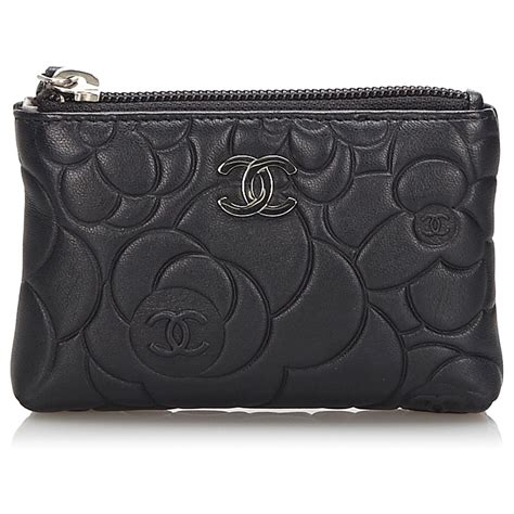 portefeuille cuir Chanel